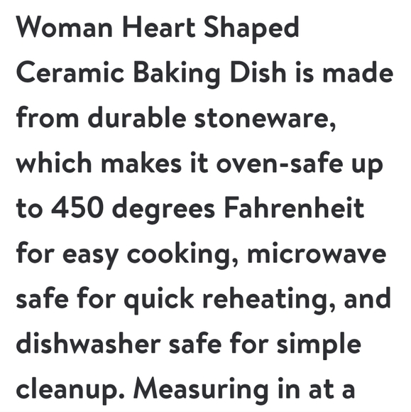 Sold out ❤️ New Pioneer Woman Heart Shaped Ceramic Baking Dish - Picture 3 of 8